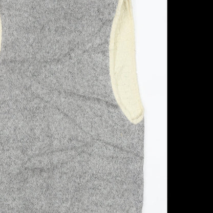 Womens UK Size S FOREVER 21 Grey Cardigan Jumper