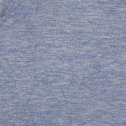 Oasis Womens Blue Boat Neck  Polyester Pullover Jumper Size S