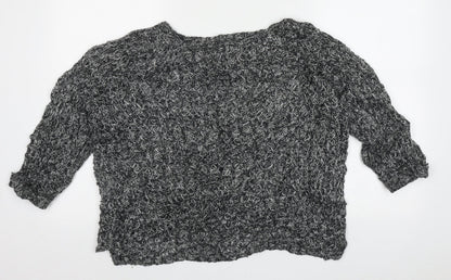 Womens UK Size 12 Atmosphere Black Pullover Jumper