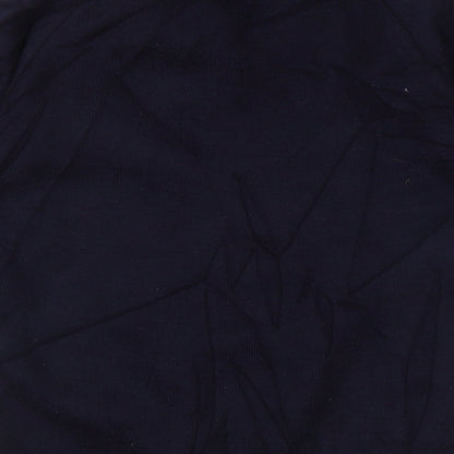 Rowlinson Courtelle Mens Blue V-Neck  Acrylic Pullover Jumper Size S