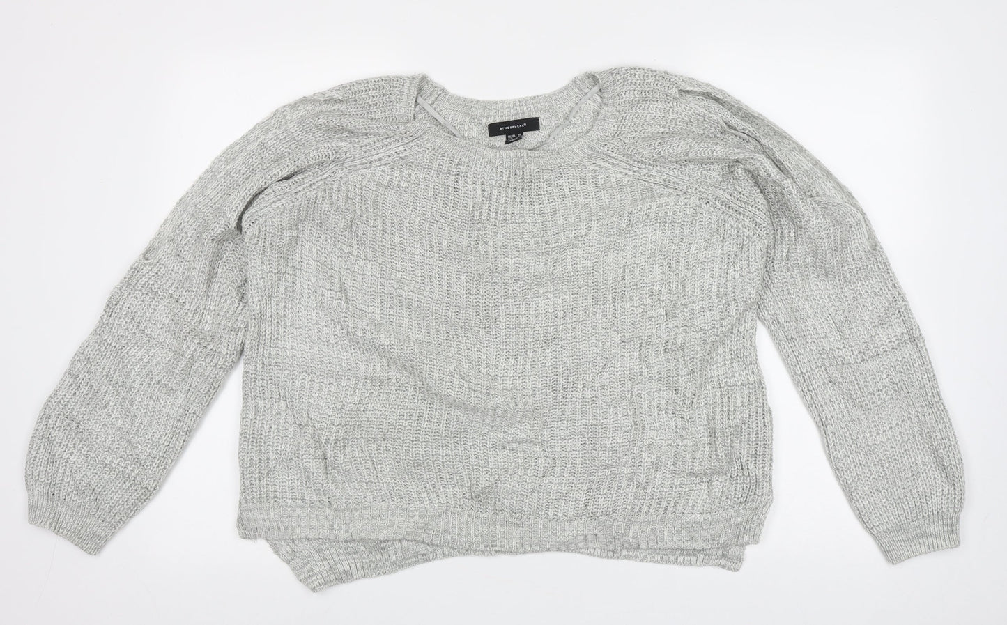 Womens UK Size 12 Atmosphere Grey Pullover Jumper