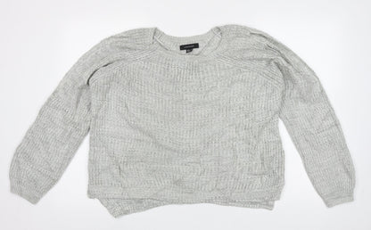 Womens UK Size 12 Atmosphere Grey Pullover Jumper