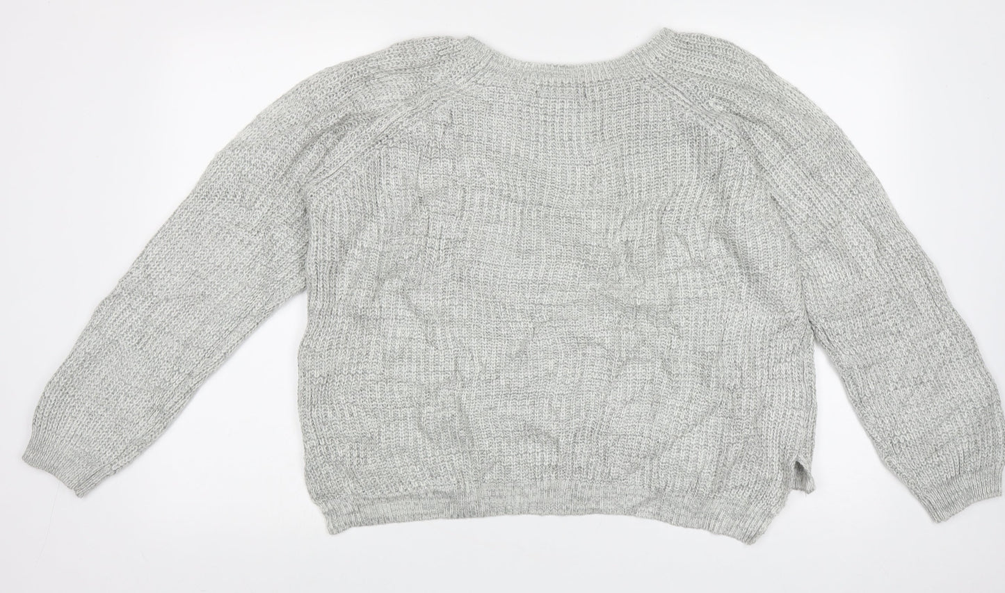 Womens UK Size 12 Atmosphere Grey Pullover Jumper