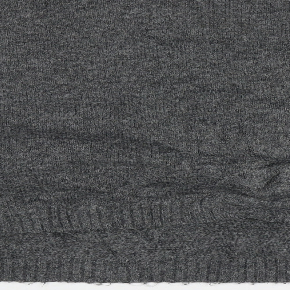 Womens UK Size 10 Topshop Grey Pullover Jumper