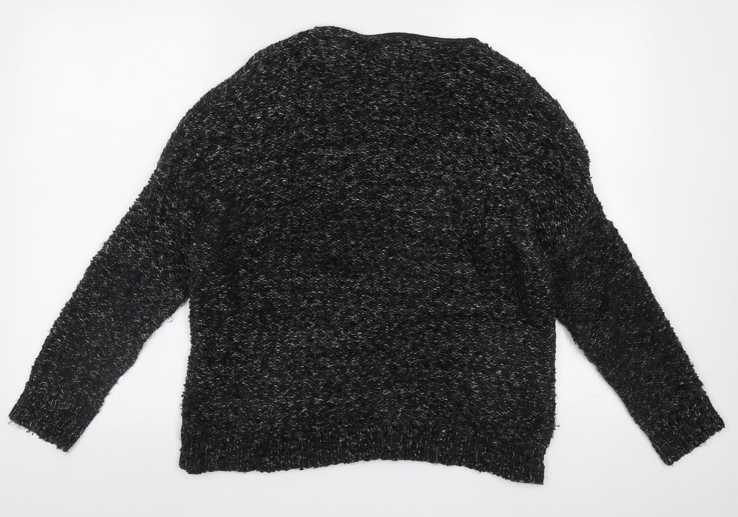 Womens UK Size M Katsumi Black Pullover Jumper