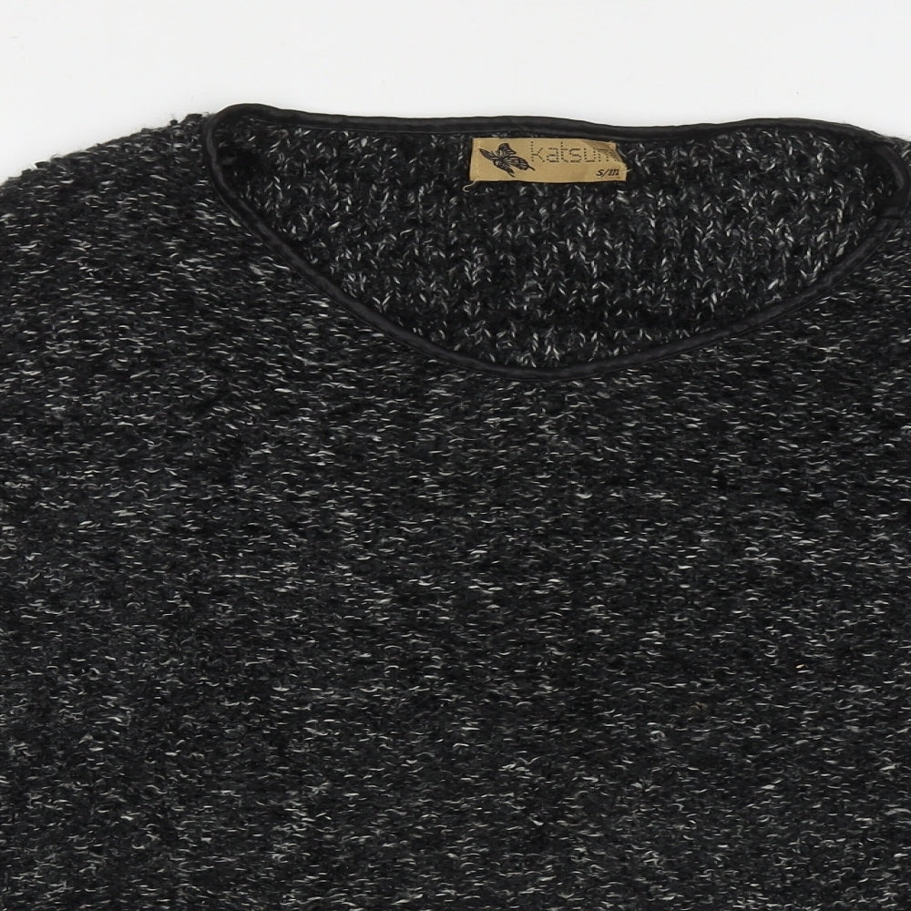 Womens UK Size M Katsumi Black Pullover Jumper