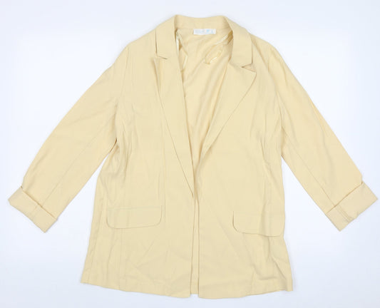 Primark Womens Yellow   Jacket Blazer Size 6