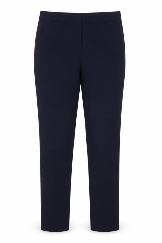 Womens UK Size 8 Autograph Regular Fit  Blue Trousers
