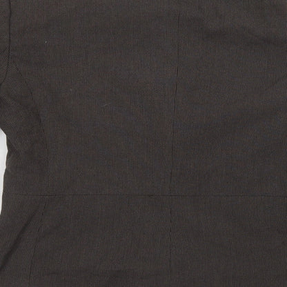 AMARANTO Womens Grey   Jacket Blazer Size 12  Button