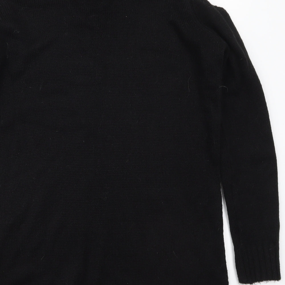 Womens UK Size M New Look Black Pullover Jumper