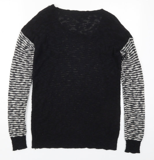 Womens UK Size 12 Dorothy Perkins Black Pullover Jumper