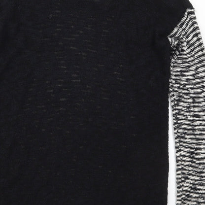 Womens UK Size 12 Dorothy Perkins Black Pullover Jumper
