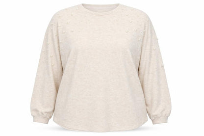 Womens UK Size 18 Papaya Beige Pullover Jumper