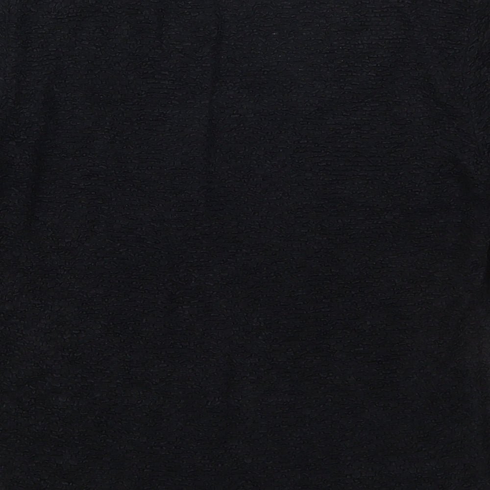 Womens UK Size 12 Alex & Co Black Basic T-Shirt