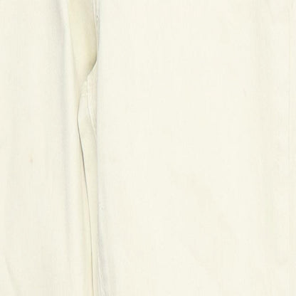 Denim Co Womens Beige  Cotton Skinny Jeans Size 10 L27 in Regular Button