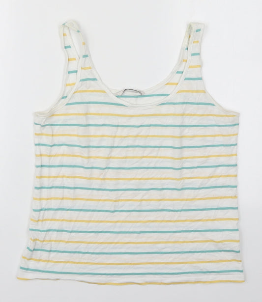 Womens UK Size 8 TU Multicoloured Basic Tank