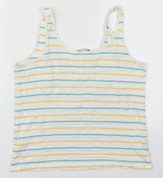Womens UK Size 8 TU Multicoloured Basic Tank