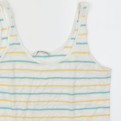 Womens UK Size 8 TU Multicoloured Basic Tank