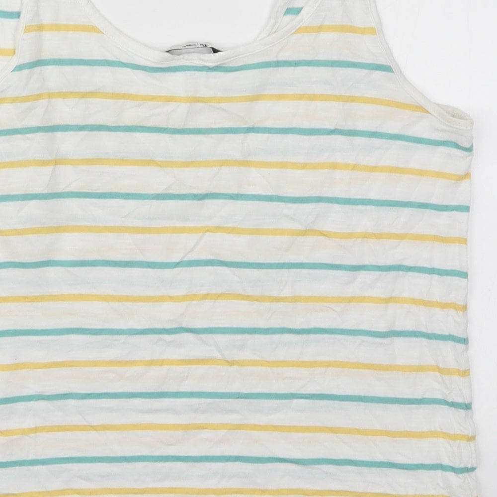 Womens UK Size 8 TU Multicoloured Basic Tank