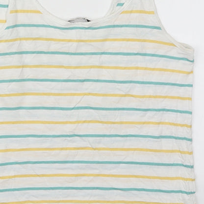 Womens UK Size 8 TU Multicoloured Basic Tank