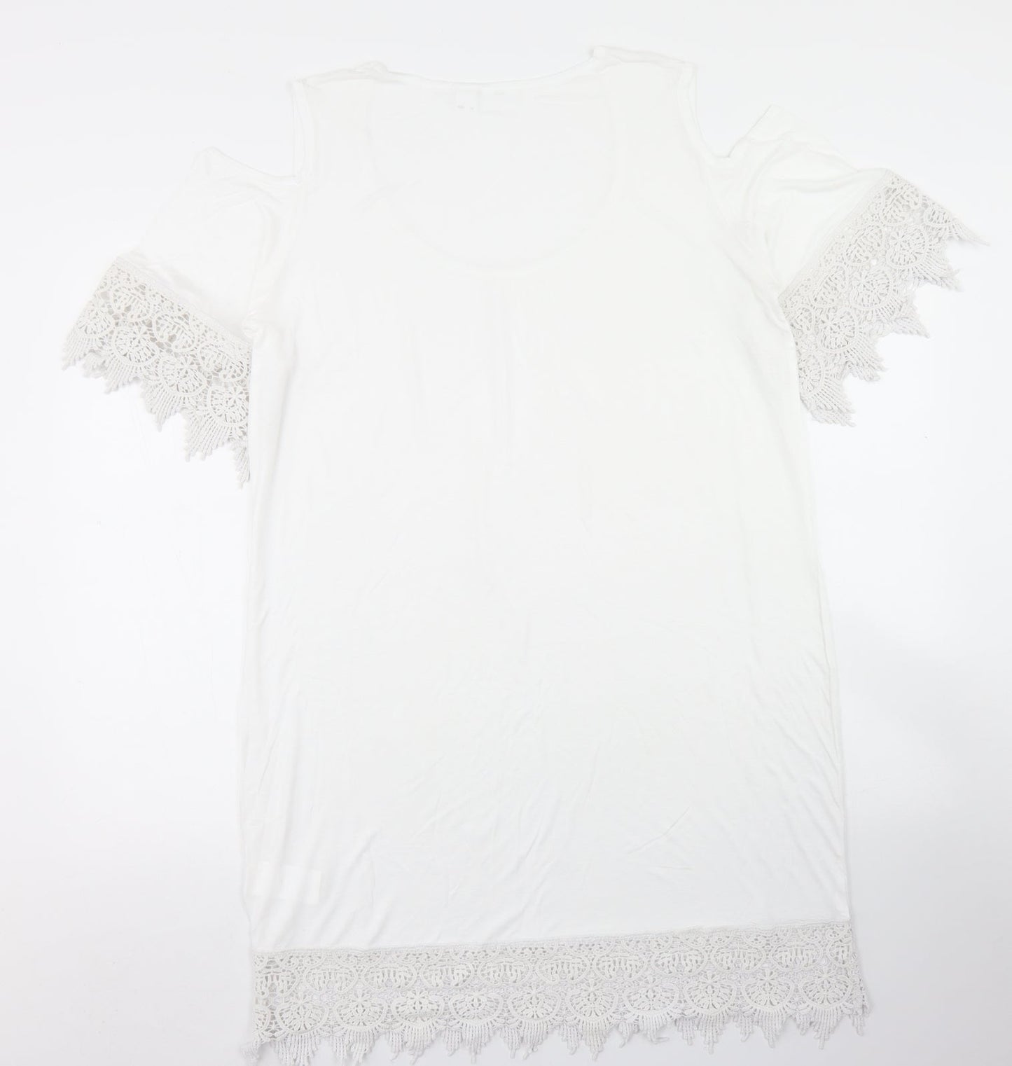 Womens UK Size M bpc White Tunic T-Shirt