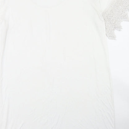 Womens UK Size M bpc White Tunic T-Shirt