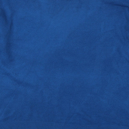 Primark Womens Black Round Neck  Acrylic Pullover Jumper Size M