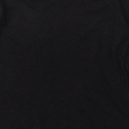 TU Womens Beige Round Neck  Acrylic Pullover Jumper Size 10