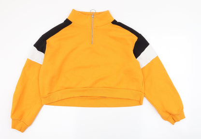 Womens UK Size L Divided by H&M Black Pullover Sweatshirt