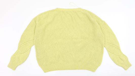 Womens UK Size S NEXT Green Pullover Jumper