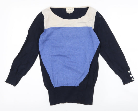 Womens UK Size 6 NEXT Multicoloured Pullover Jumper