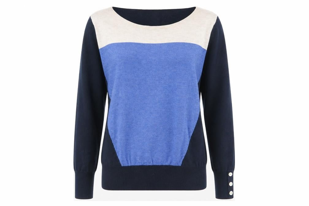 Womens UK Size 6 NEXT Multicoloured Pullover Jumper