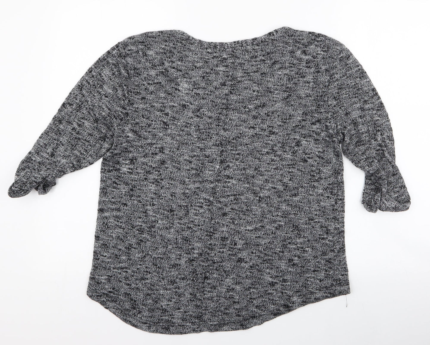 Womens UK Size 8 River Island Grey Pullover Jumper