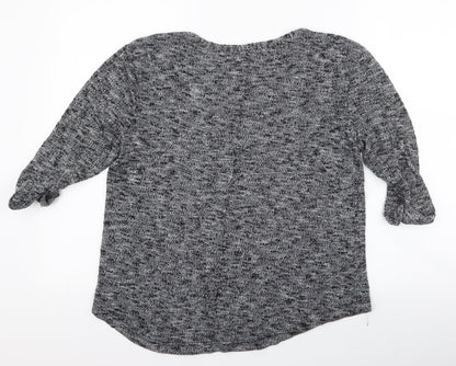 Womens UK Size 8 River Island Grey Pullover Jumper