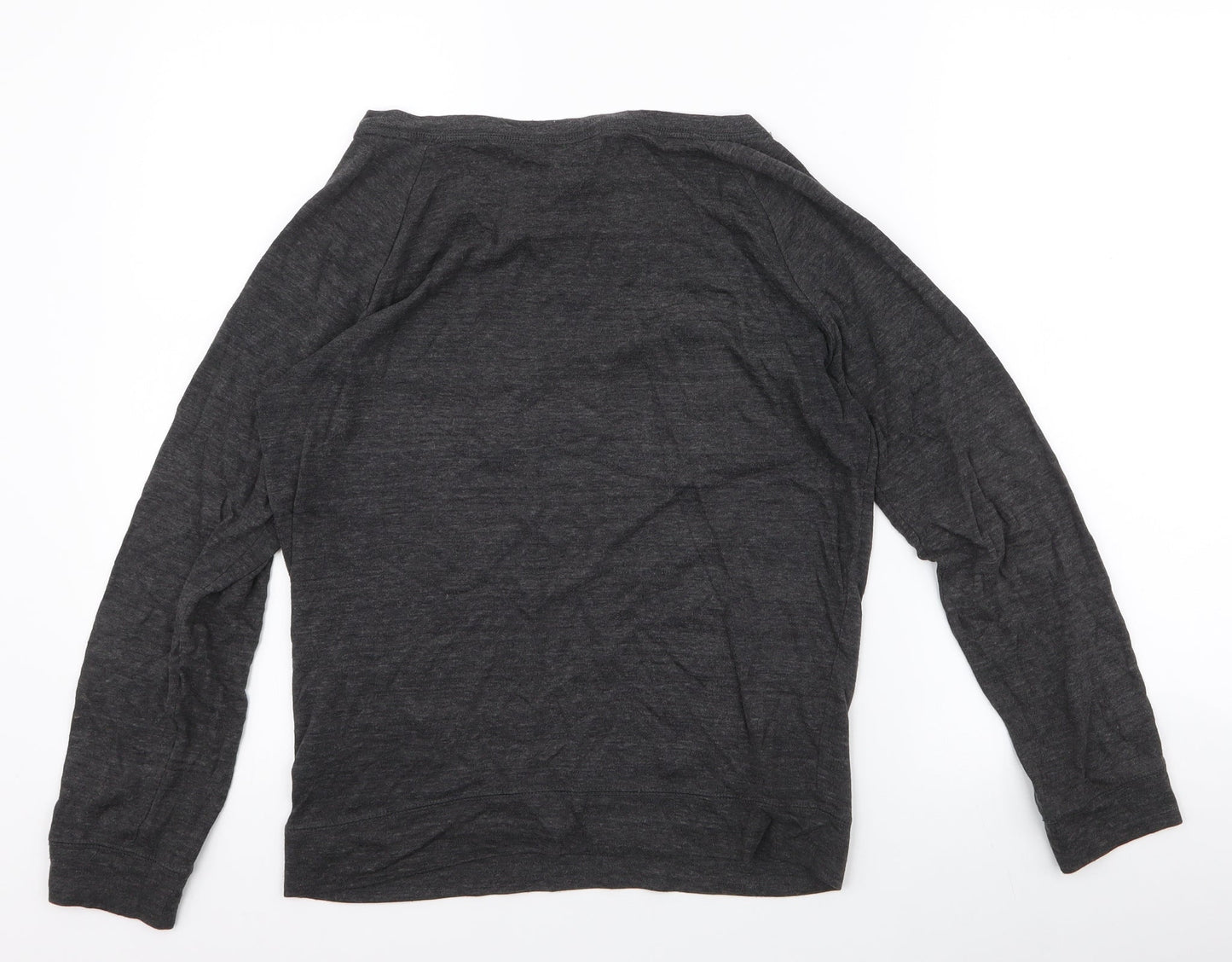 Womens UK Size S H&M Grey Pullover Sweatshirt