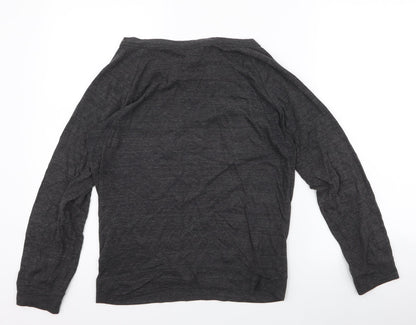 Womens UK Size S H&M Grey Pullover Sweatshirt