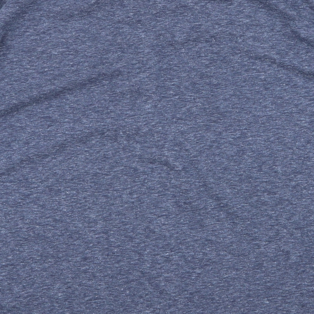 Womens UK Size S Espirit Blue Jersey T-Shirt