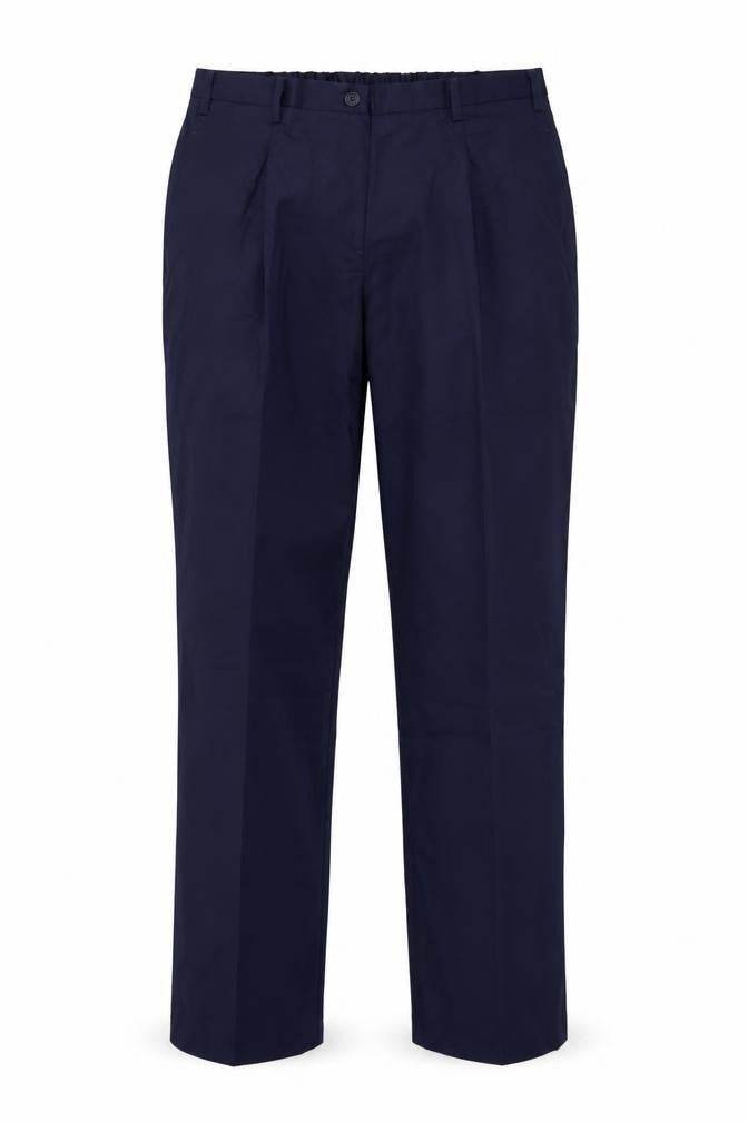 Mens UK Size 33 in Tailored Image Regular Fit  Blue Trousers