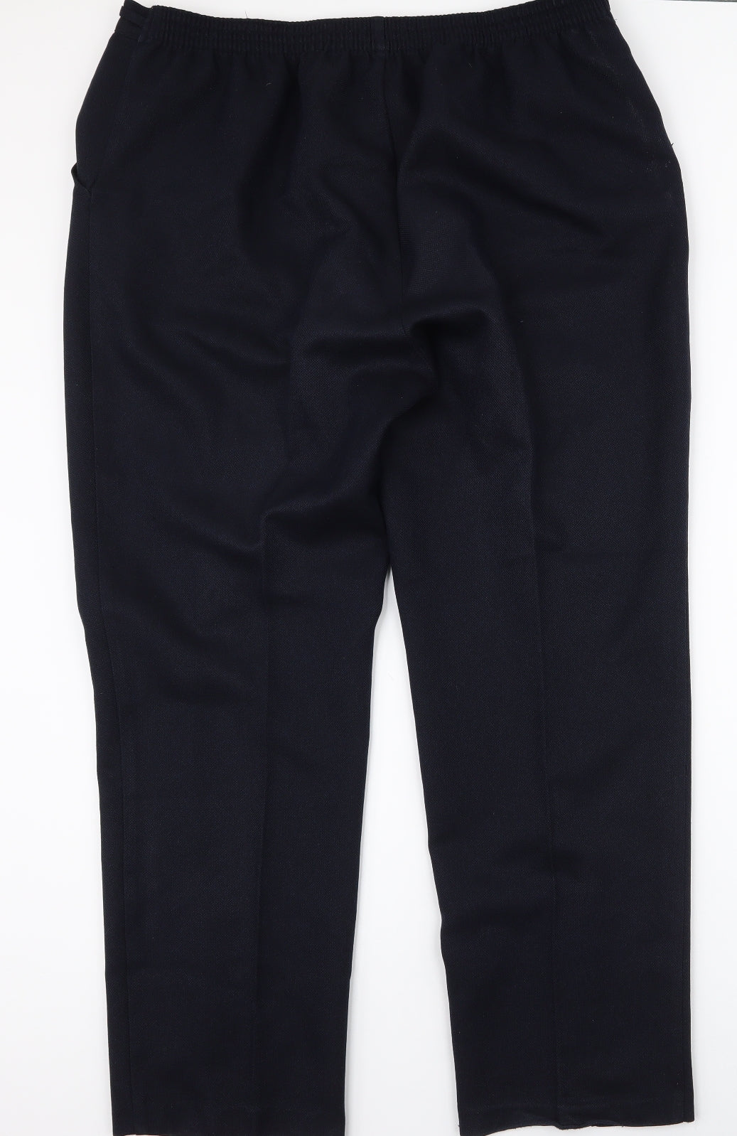 Womens UK Size 18 Marks and Spencer Regular Fit  Blue Trousers