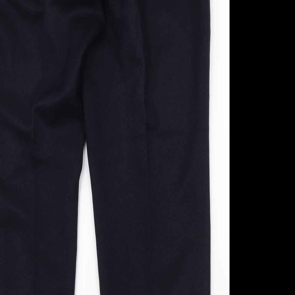 Womens UK Size 18 Marks and Spencer Regular Fit  Blue Trousers
