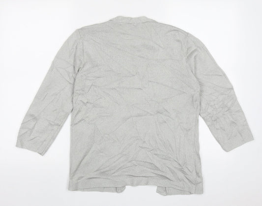 Womens UK Size M Alexara Grey Pullover Jumper