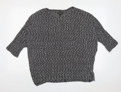 Womens UK Size 14 New Look Black Pullover Jumper