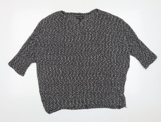 Womens UK Size 14 New Look Black Pullover Jumper