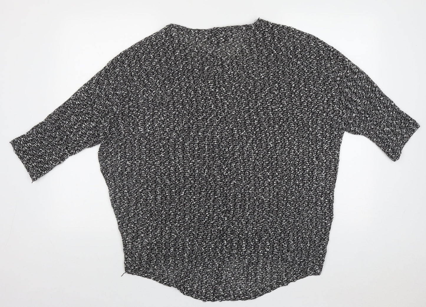 Womens UK Size 14 New Look Black Pullover Jumper
