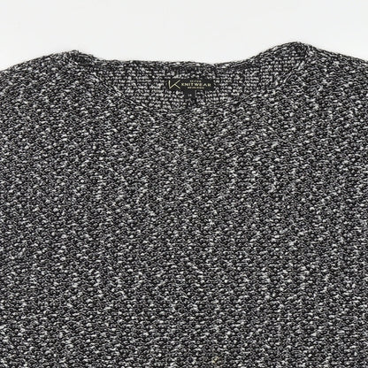Womens UK Size 14 New Look Black Pullover Jumper
