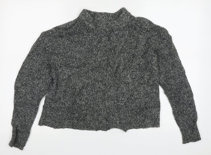 Womens UK Size 8 Atmosphere Grey Pullover Jumper