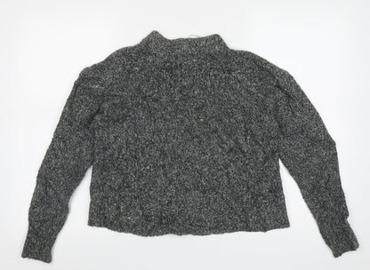 Womens UK Size 8 Atmosphere Grey Pullover Jumper