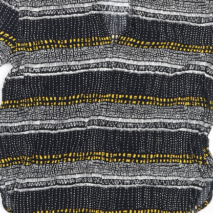 Womens UK Size 32 H&M Black Basic Blouse