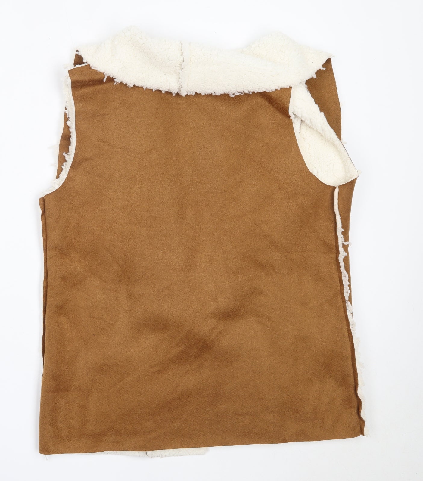 SheIn Womens Brown   Jacket Waistcoat Size M