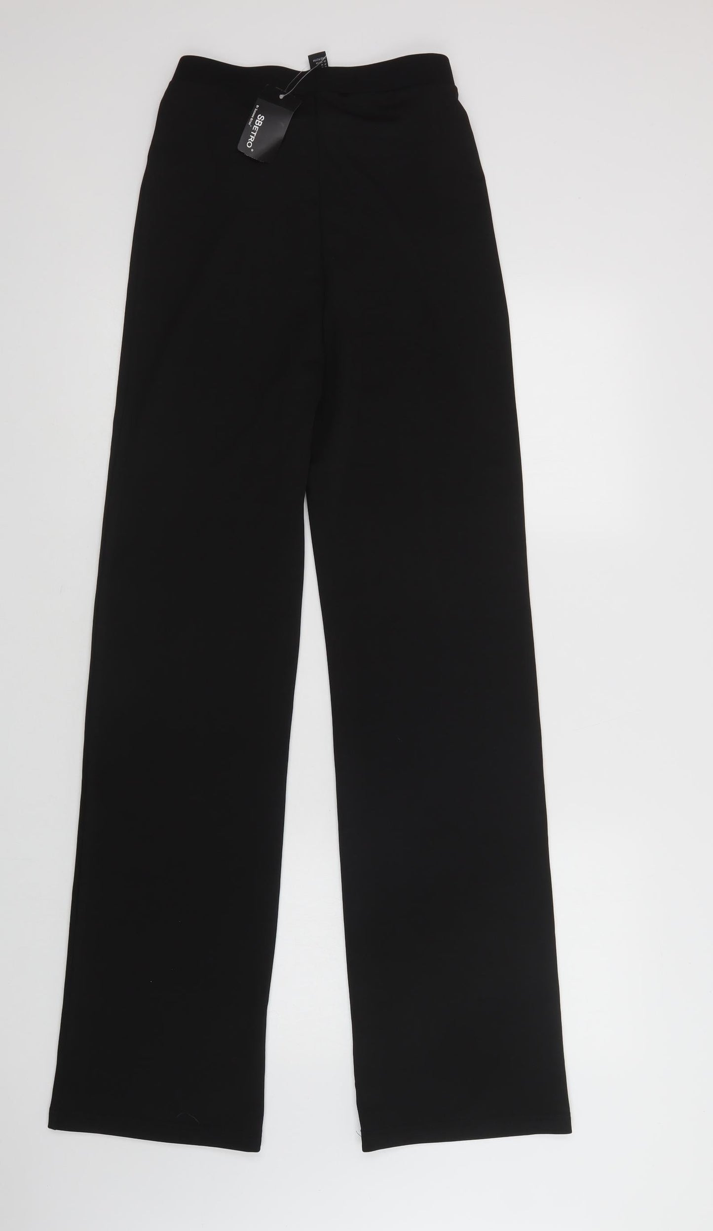 SBetro Womens Black  Polyester Jegging Trousers Size S L35 in Regular